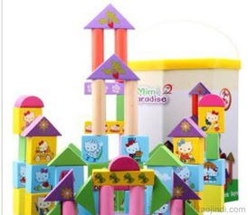 木制大颗粒咪咪乐园积木 开启幼儿创意与科教之旅